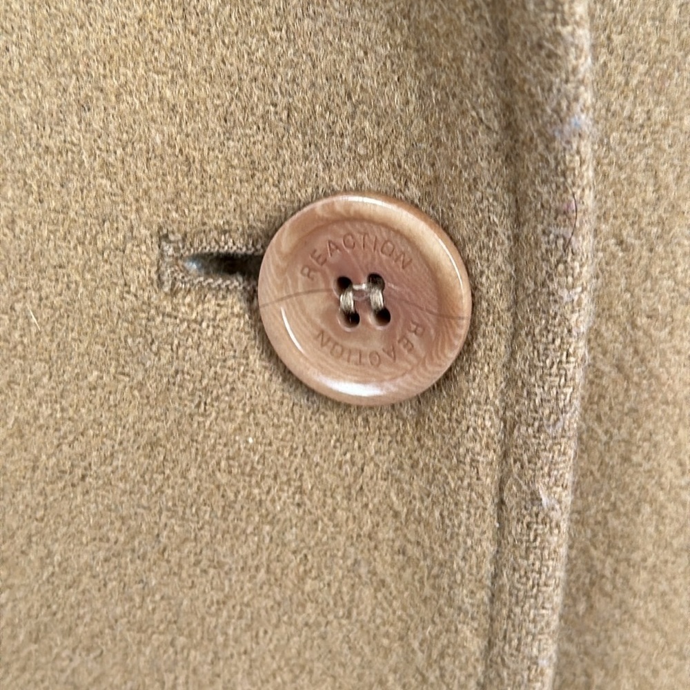 Camel Colored Kenneth Cole Wool Blend Topcoat. - image 4
